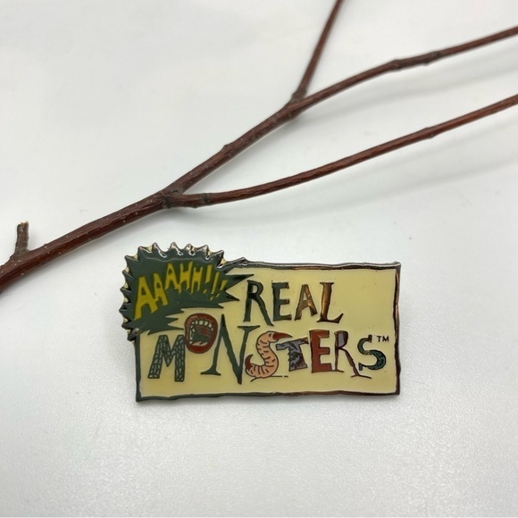 AAAHH!!! Real Monsters Viacom Collectable Pin 1995 - Picture 2 of 5